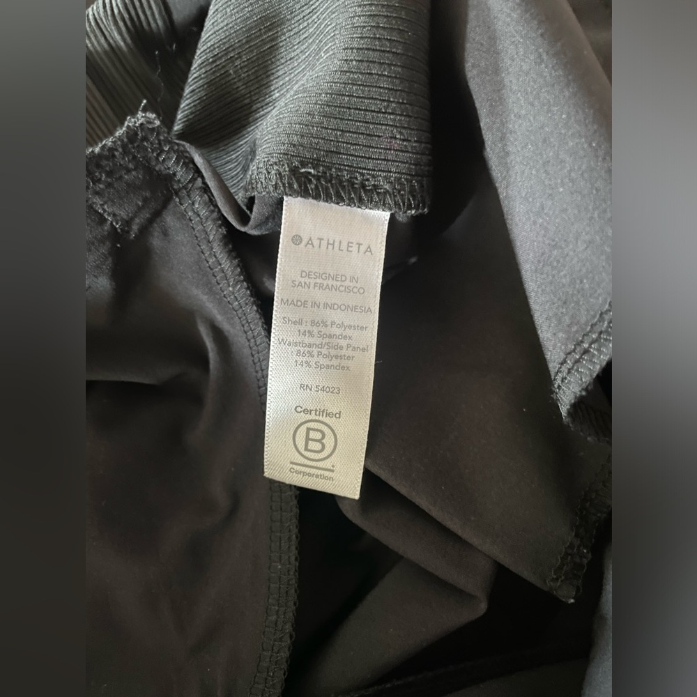 Athleta women Brooklyn Ankle Pant size 4 Black - Picture 4 of 8